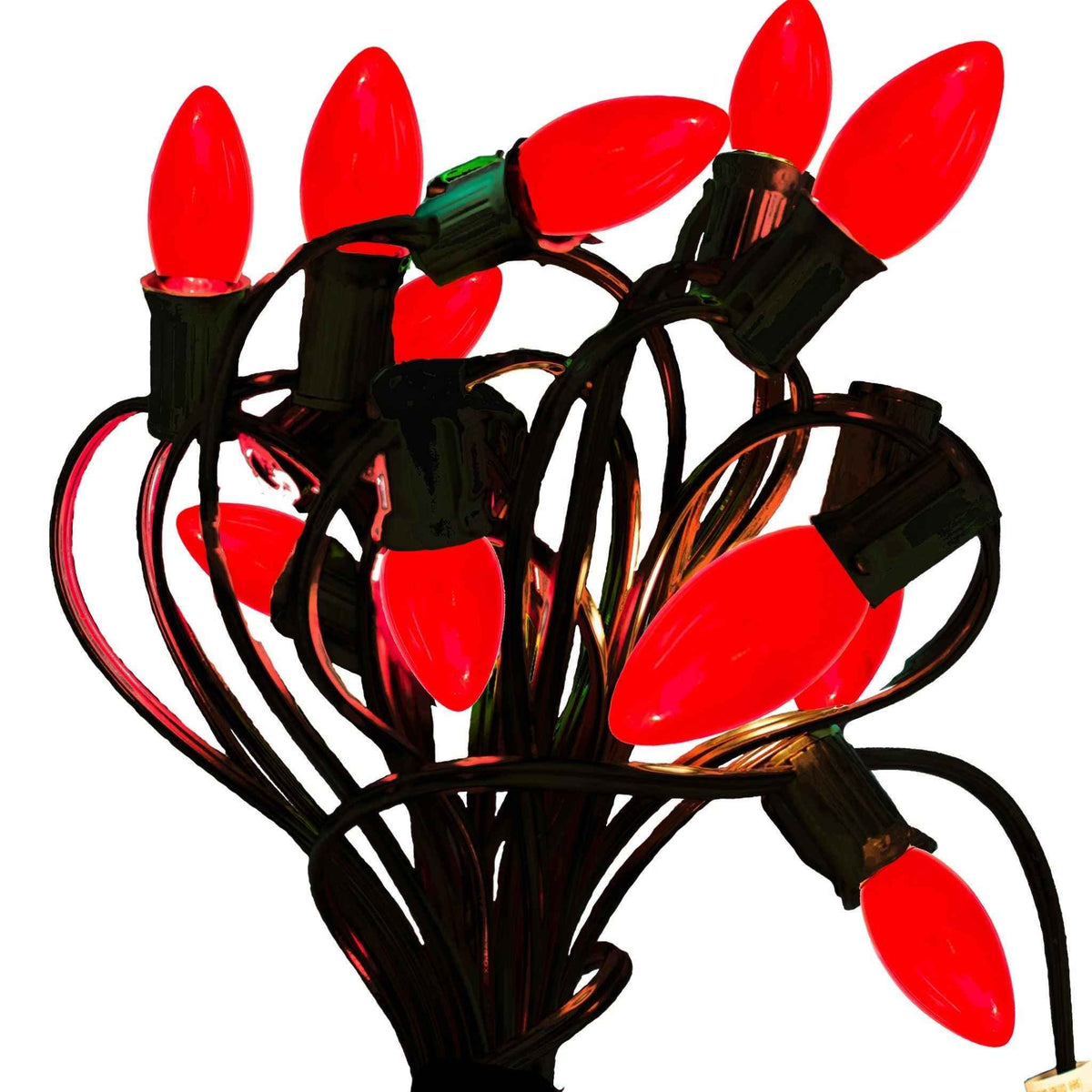 Solid Red Lights - Lee Display