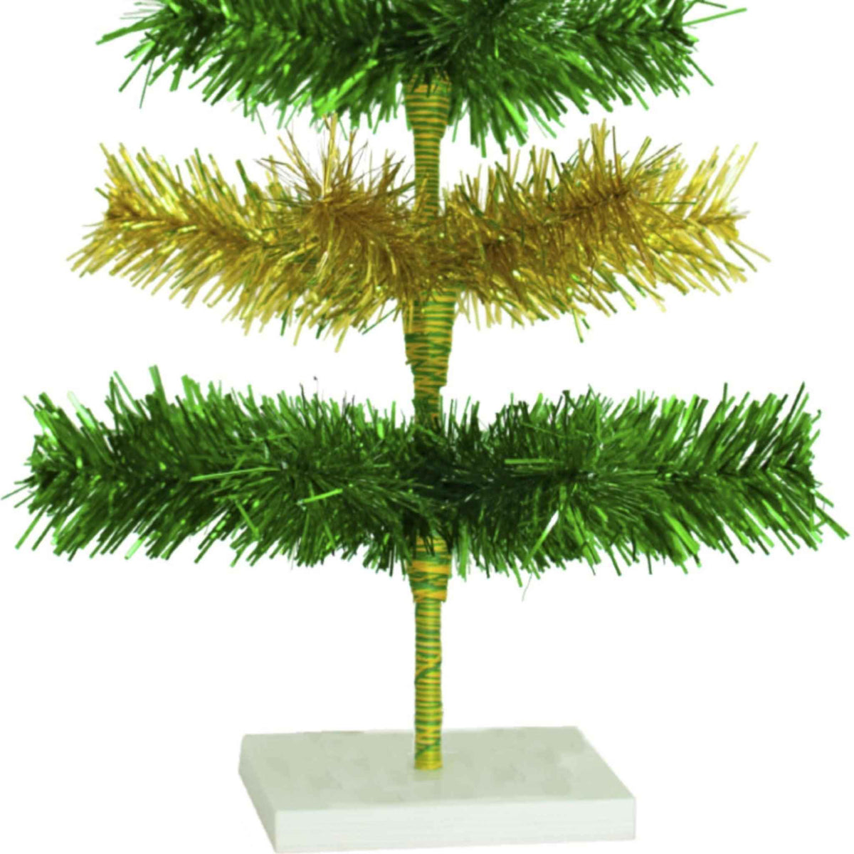 St. Patrick's Day Layered Tinsel Tree - Lee Display