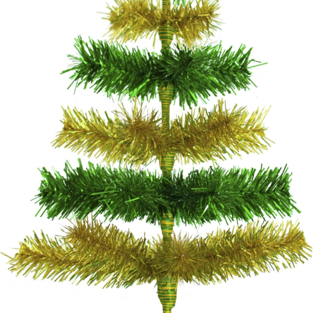 St. Patrick's Day Layered Tinsel Tree - Lee Display