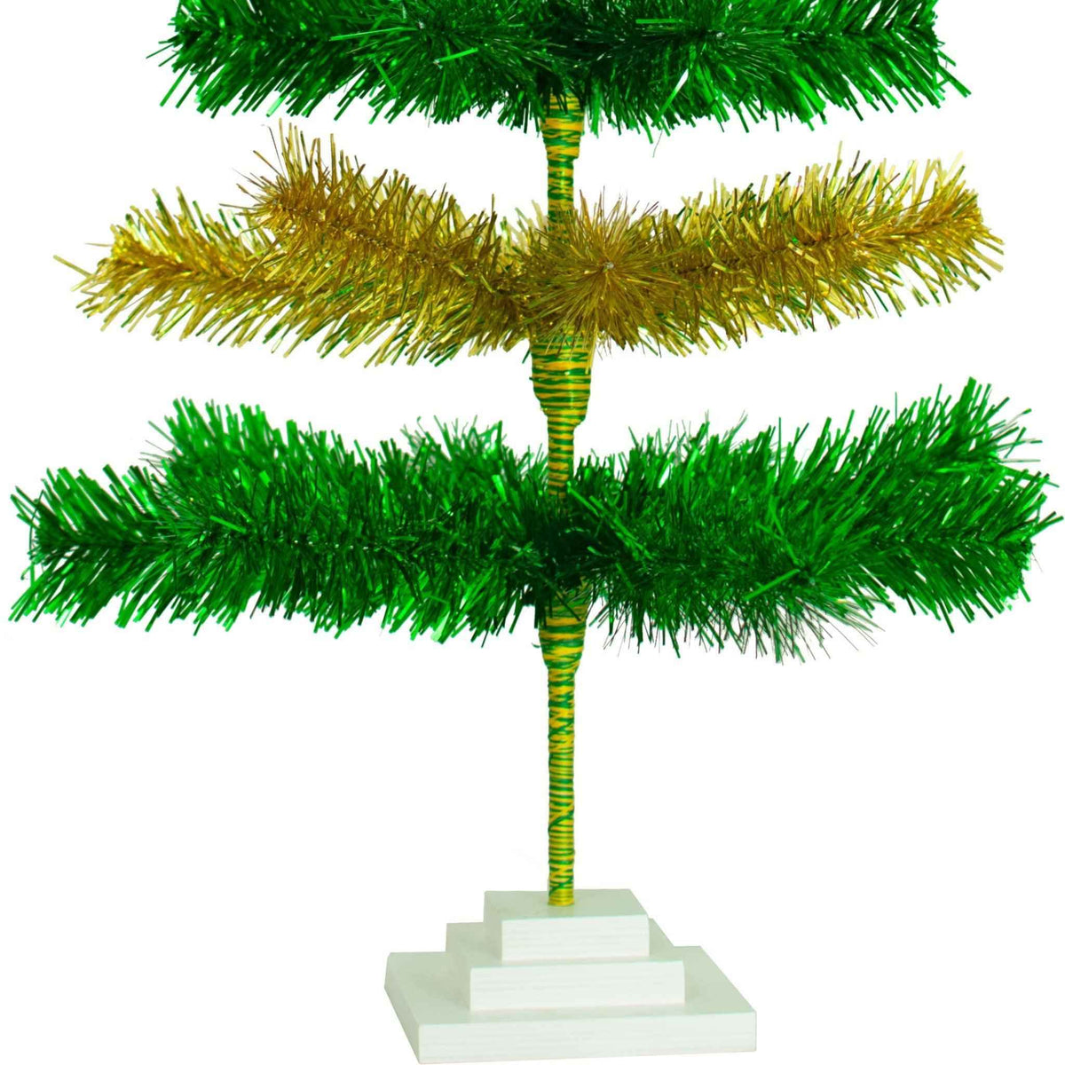 St. Patrick's Day Layered Tinsel Tree - Lee Display