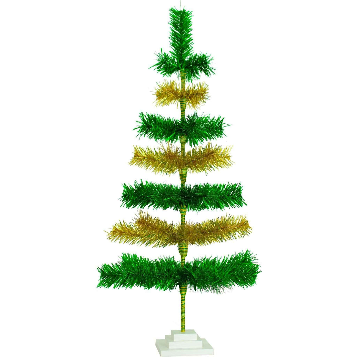 St. Patrick's Day Layered Tinsel Tree - Lee Display