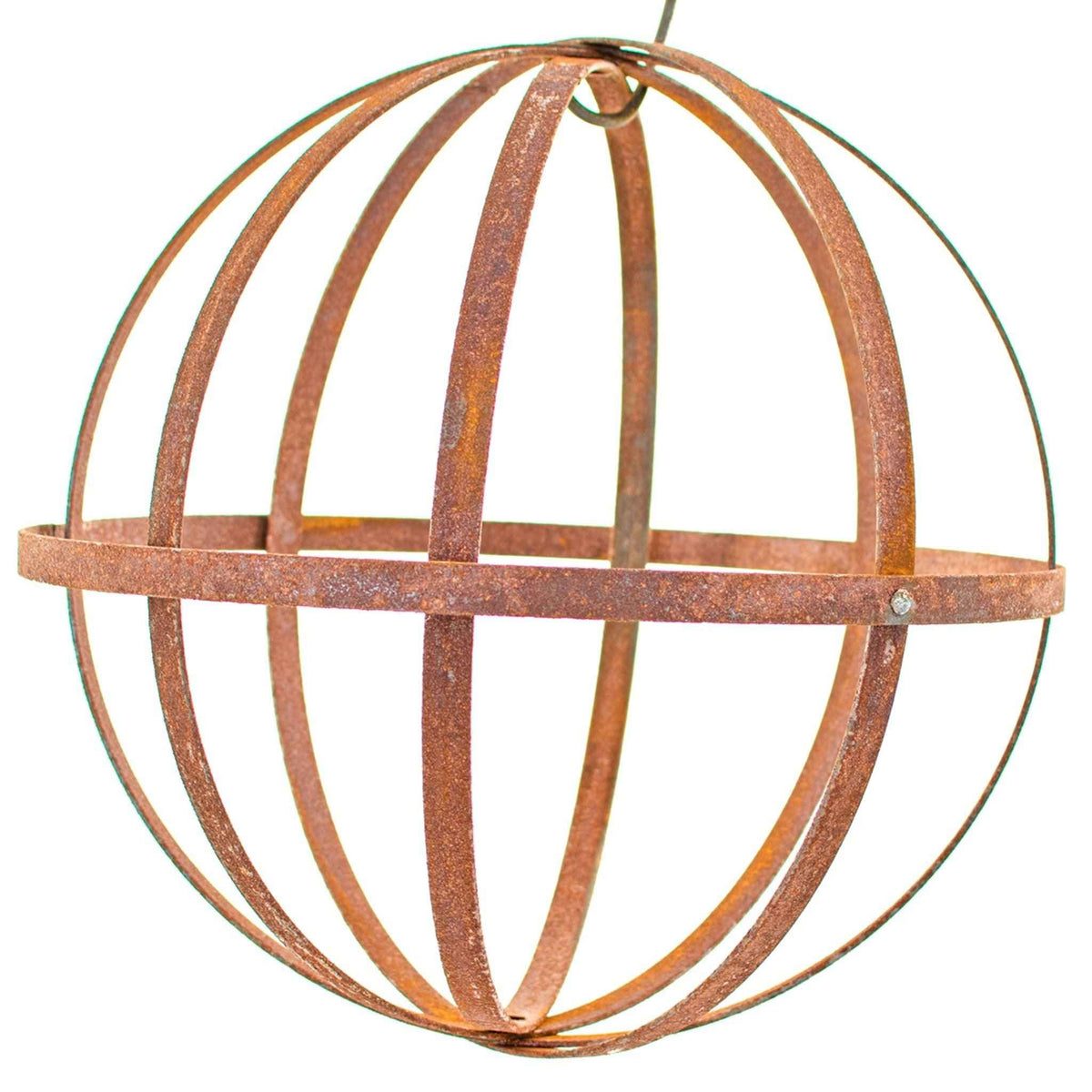 Steel Garden Sphere - Lee Display