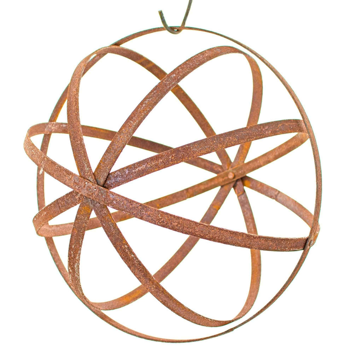 Steel Garden Sphere - Lee Display
