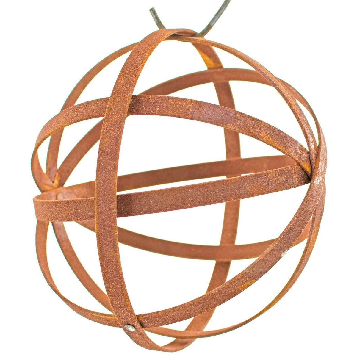 Steel Garden Sphere - Lee Display