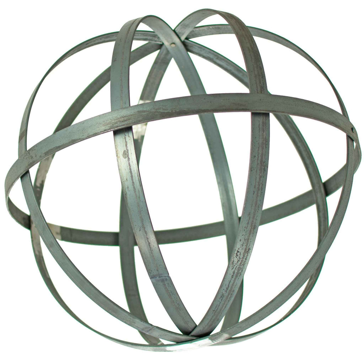 Steel Garden Sphere - Lee Display