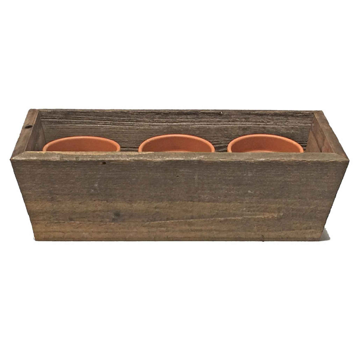 Tapered Wooden Planters Box - Lee Display