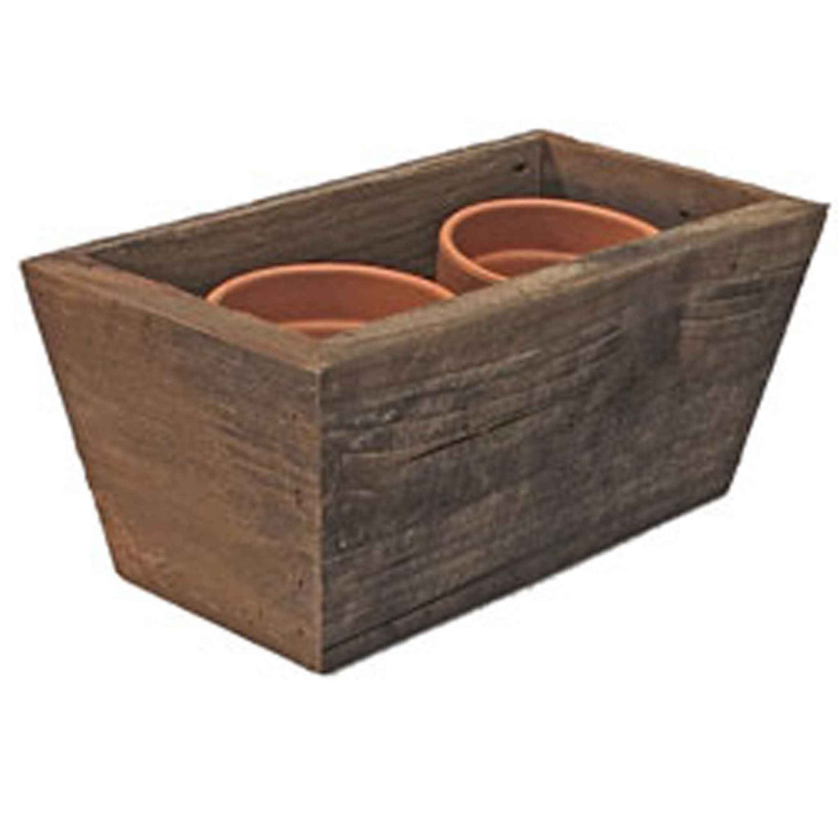 Tapered Wooden Planters Box - Lee Display