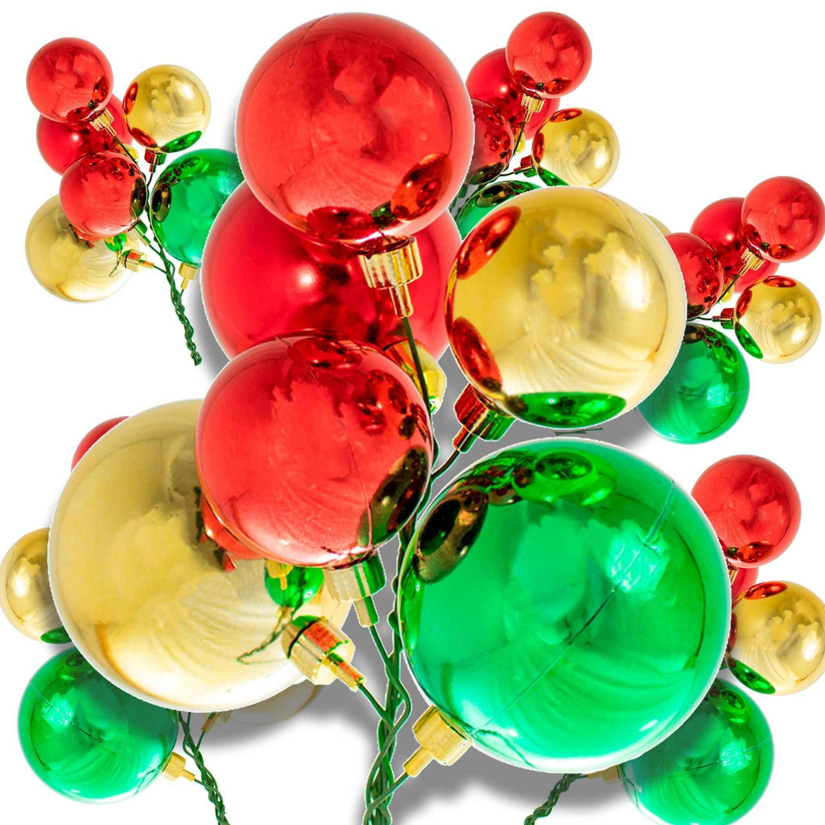 The Classic Christmas Ball Cluster - Lee Display