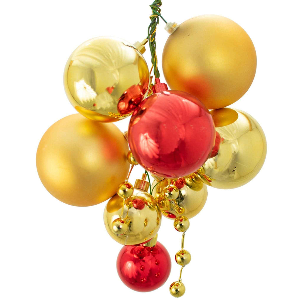 The Santa Cruz Ball Cluster with Gold Berries - Lee Display