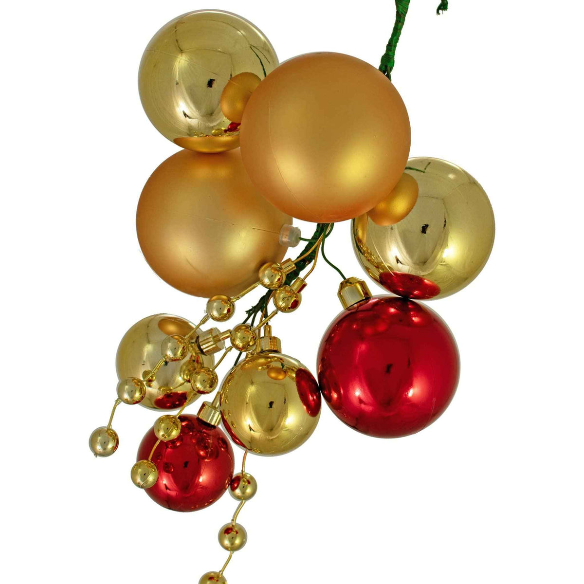 The Santa Cruz Ball Cluster with Gold Berries - Lee Display