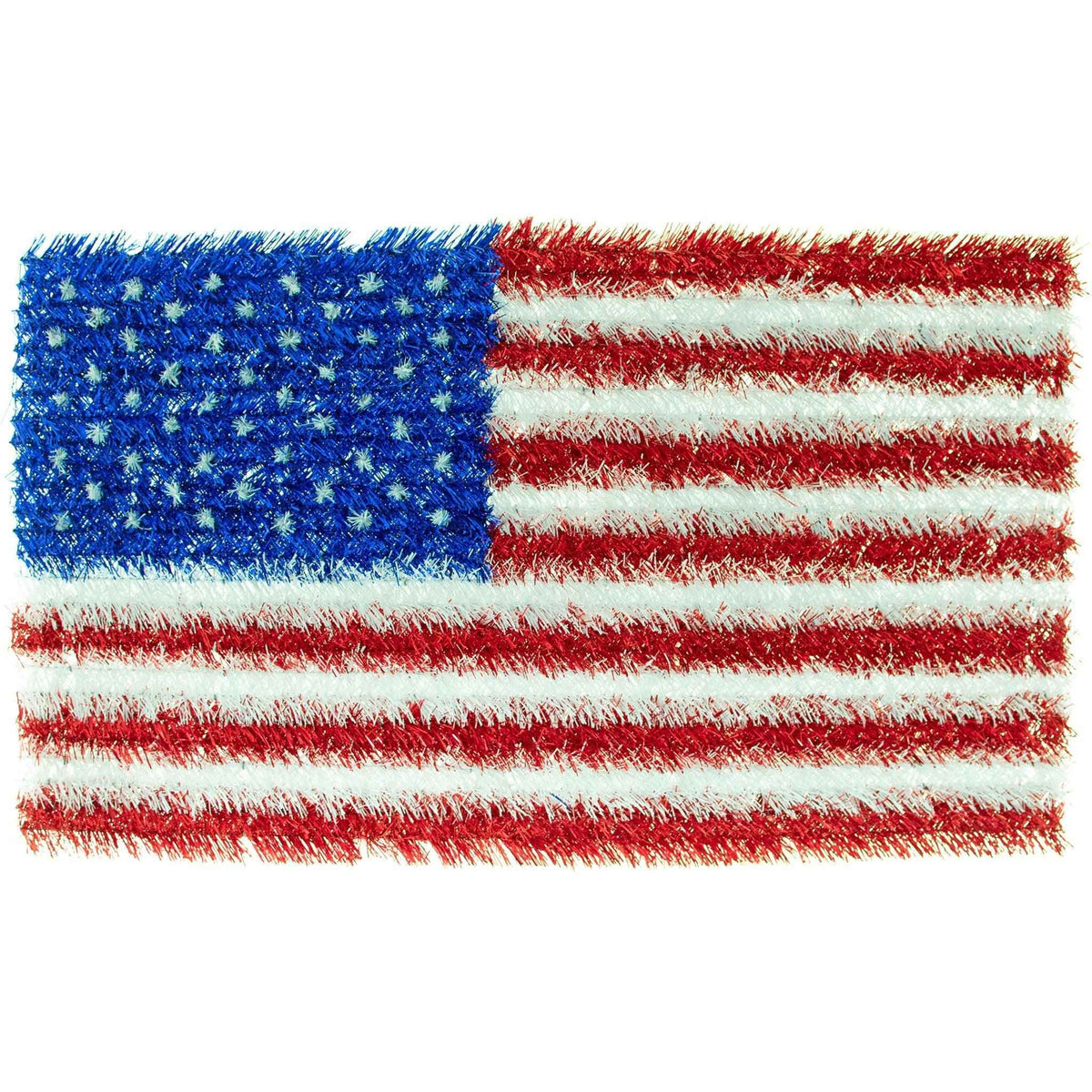 Tinsel Brush American Flags - Lee Display