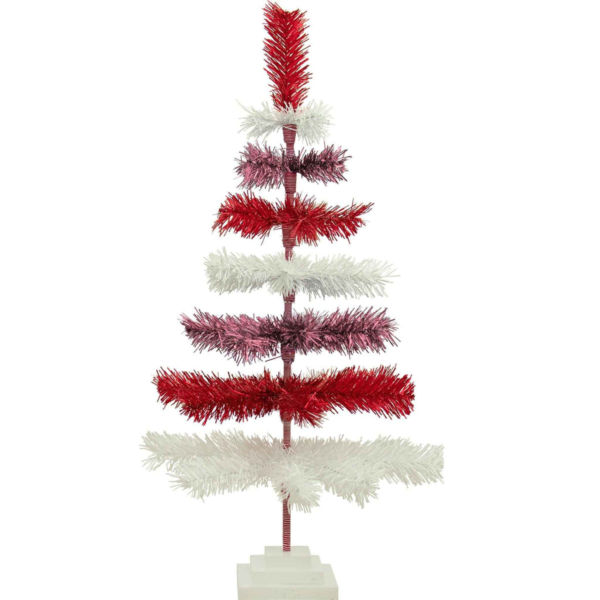 Valentine's Day Layered Tinsel Tree - Lee Display