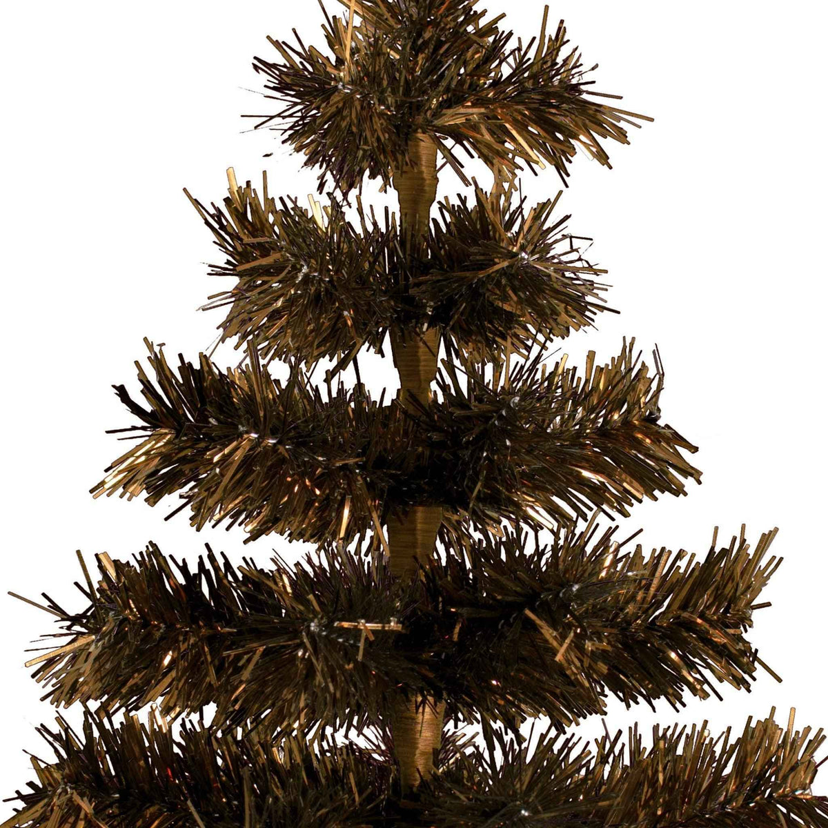 Vintage Copper Tinsel Christmas Tree - Lee Display