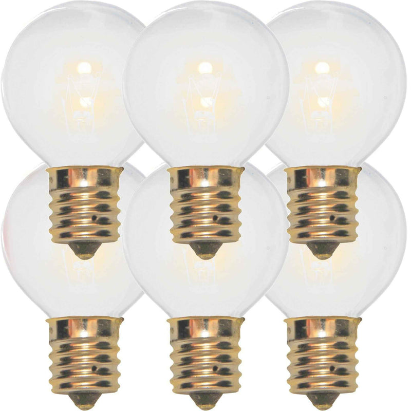 White G40 Light Bulbs - Lee Display