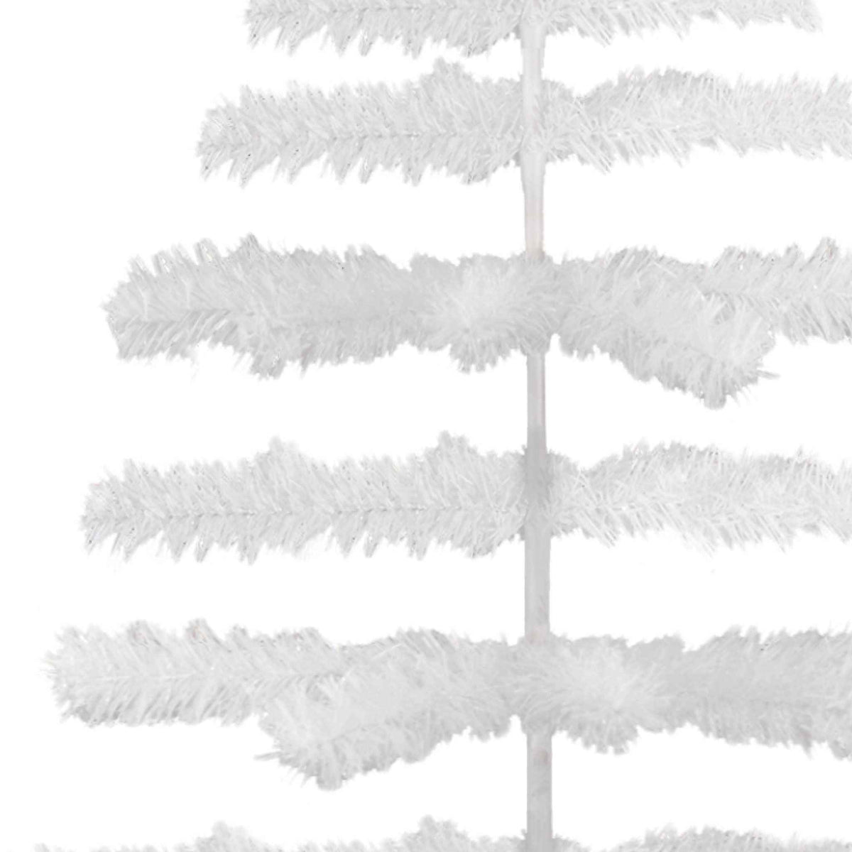 White Tinsel Christmas Tree - Lee Display