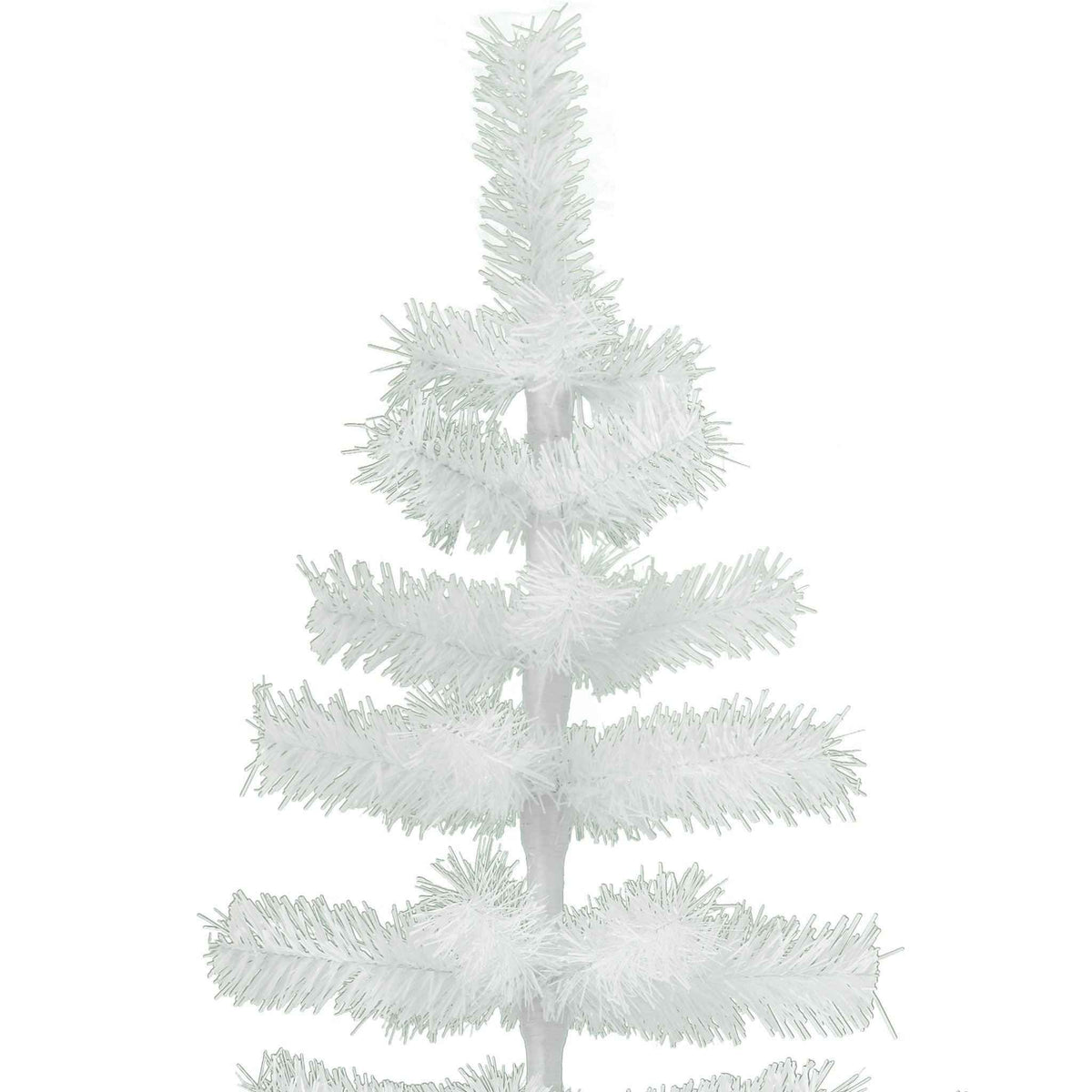 White Tinsel Christmas Tree - Lee Display