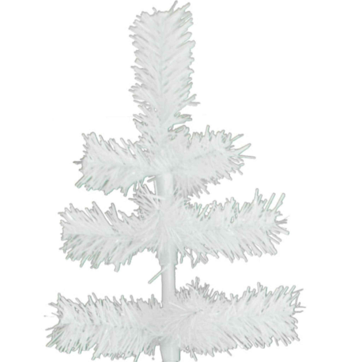 White Tinsel Christmas Tree - Lee Display