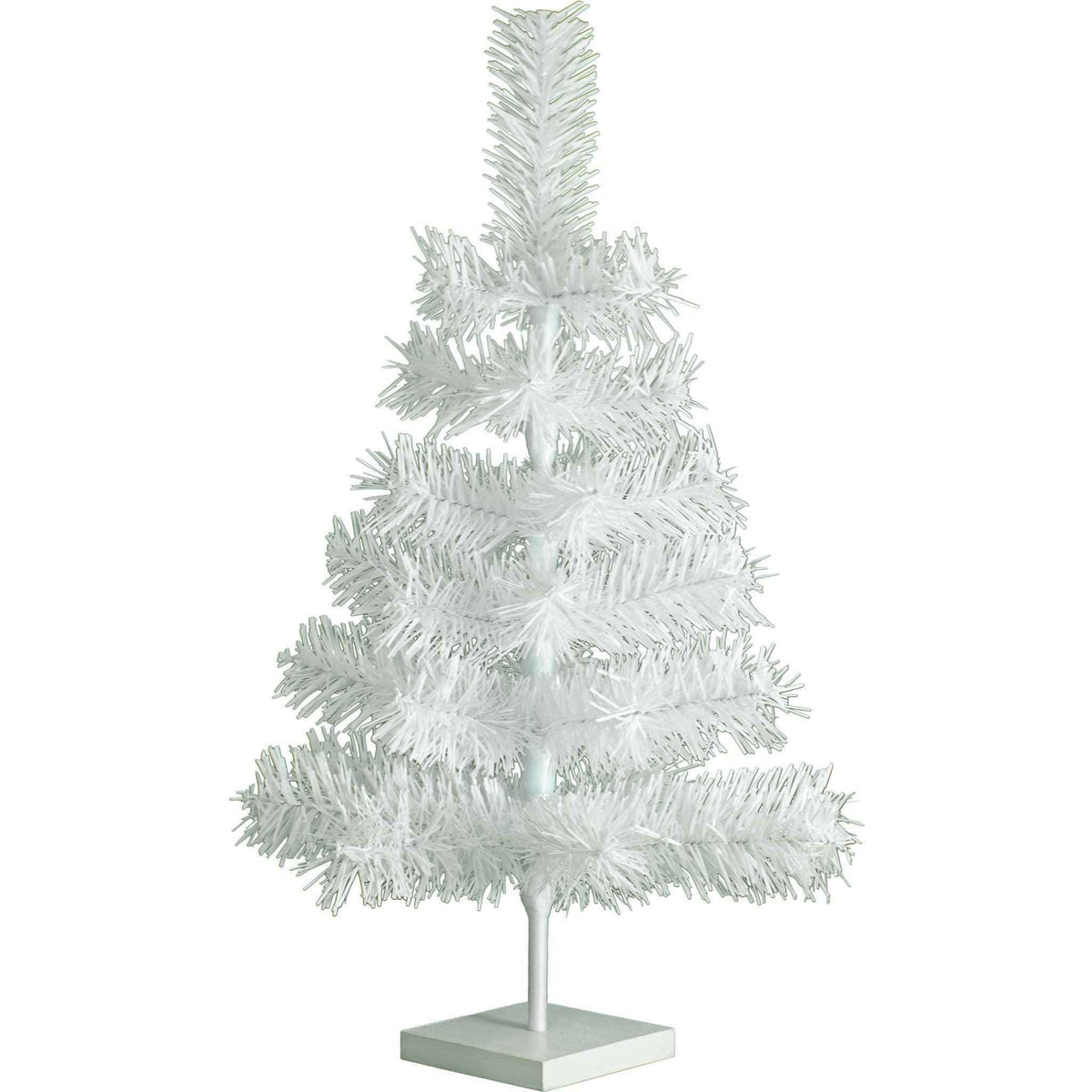 White Tinsel Christmas Tree - Lee Display