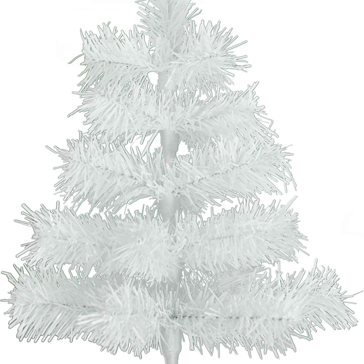 White Tinsel Christmas Tree - Lee Display