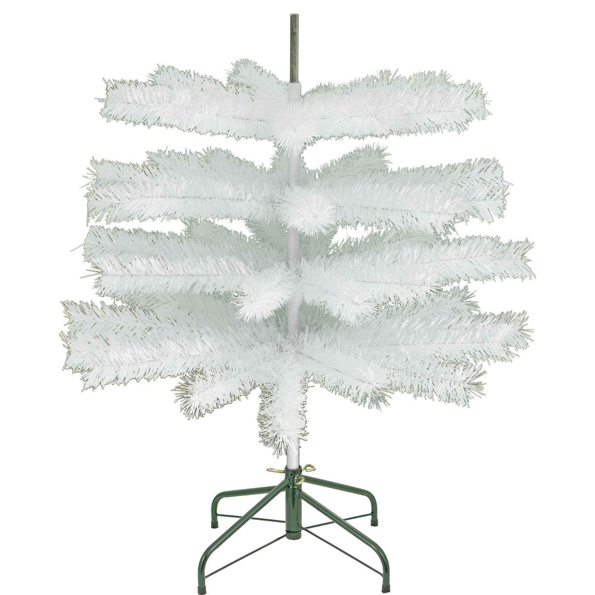 White Tinsel Christmas Tree - Lee Display