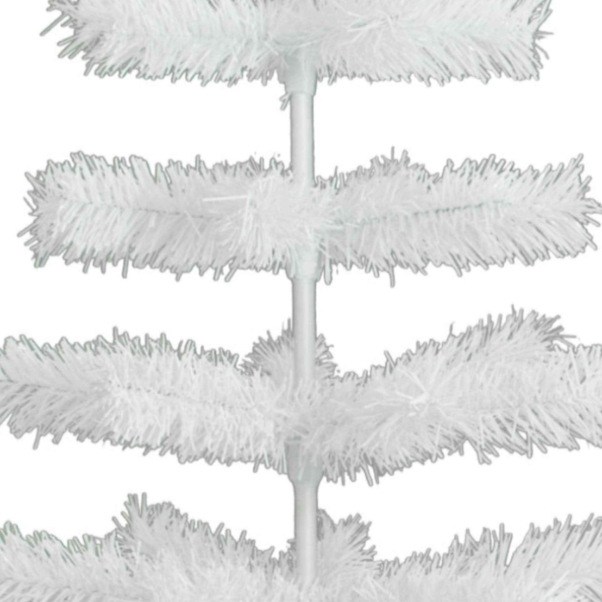 White Tinsel Christmas Tree - Lee Display