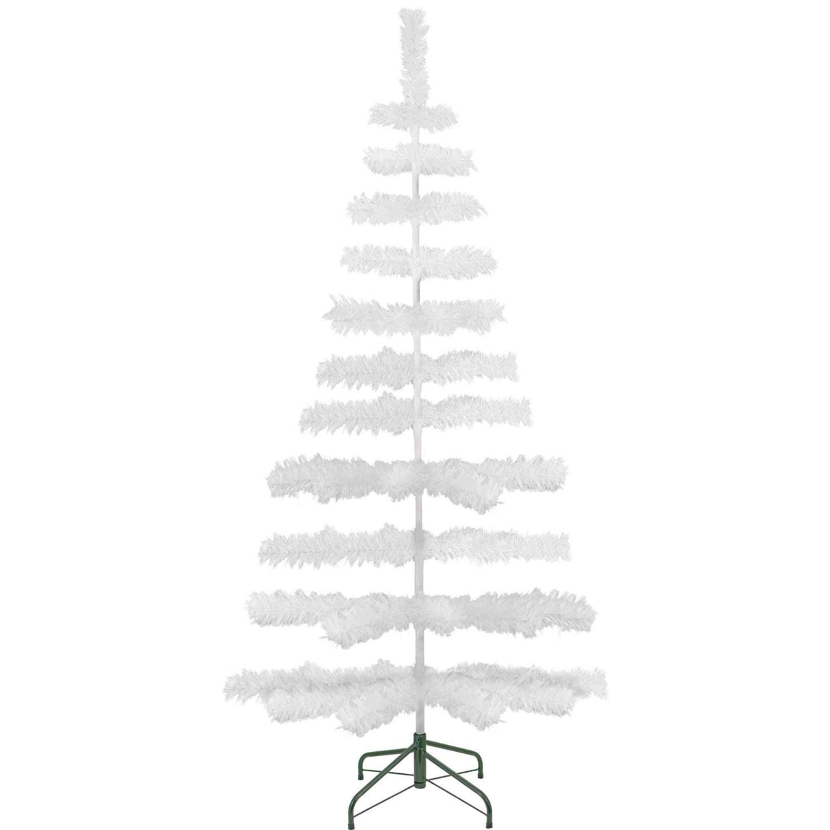 White Tinsel Christmas Tree - Lee Display
