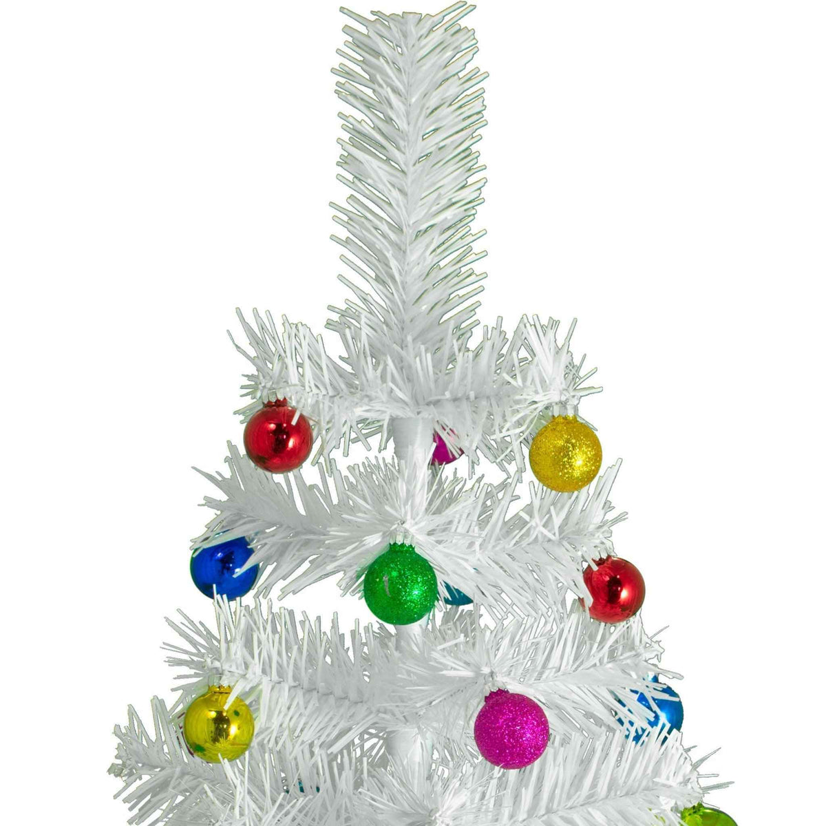 White Tinsel Christmas Tree - Lee Display