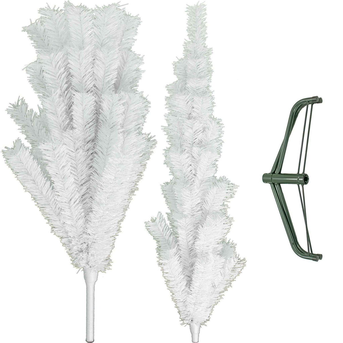 White Tinsel Christmas Tree - Lee Display