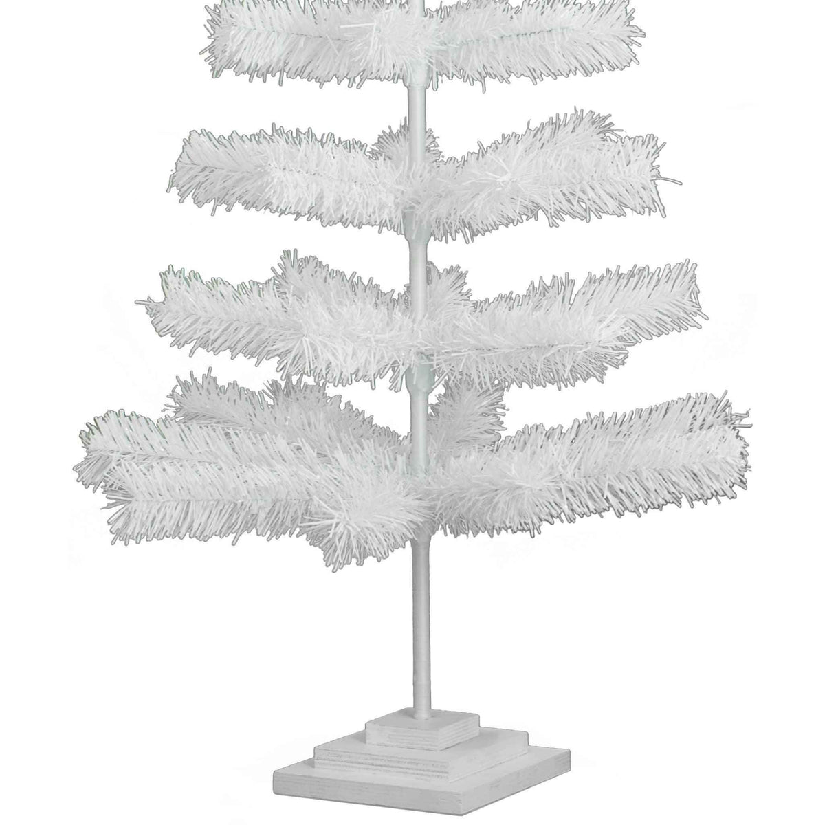 White Tinsel Christmas Tree - Lee Display