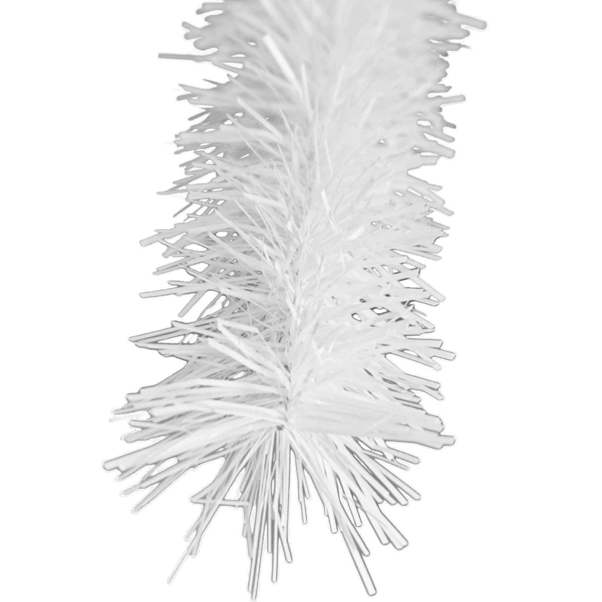 White Tinsel Garland - Lee Display