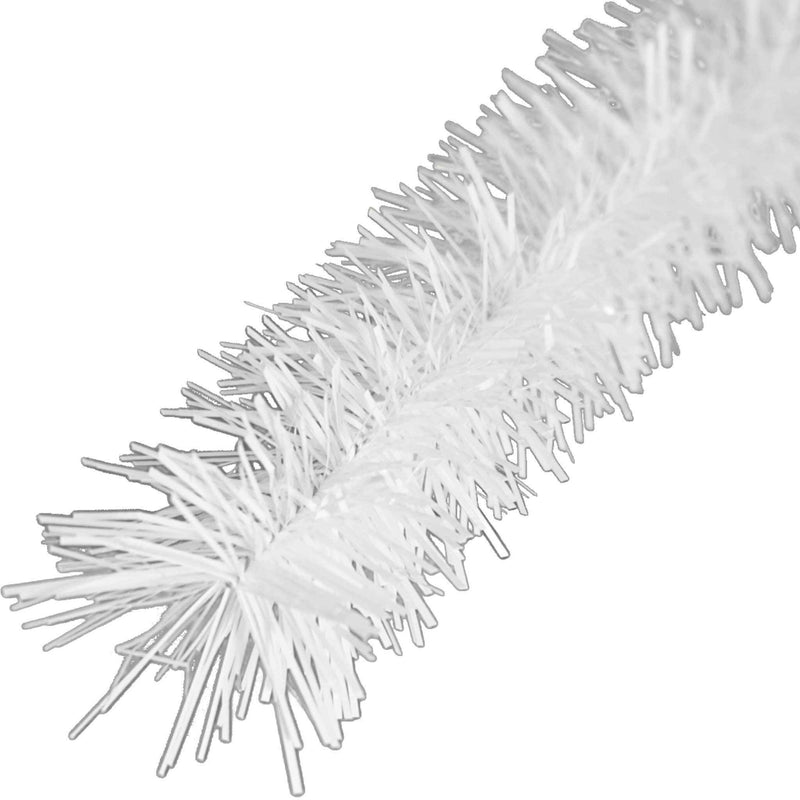 White Tinsel Garland - Lee Display