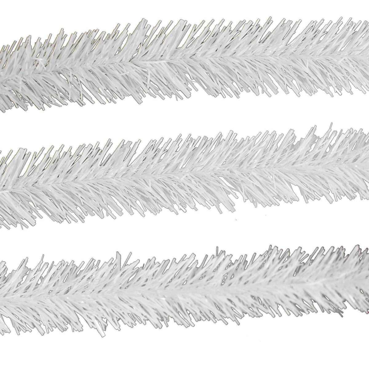 White Tinsel Garland - Lee Display