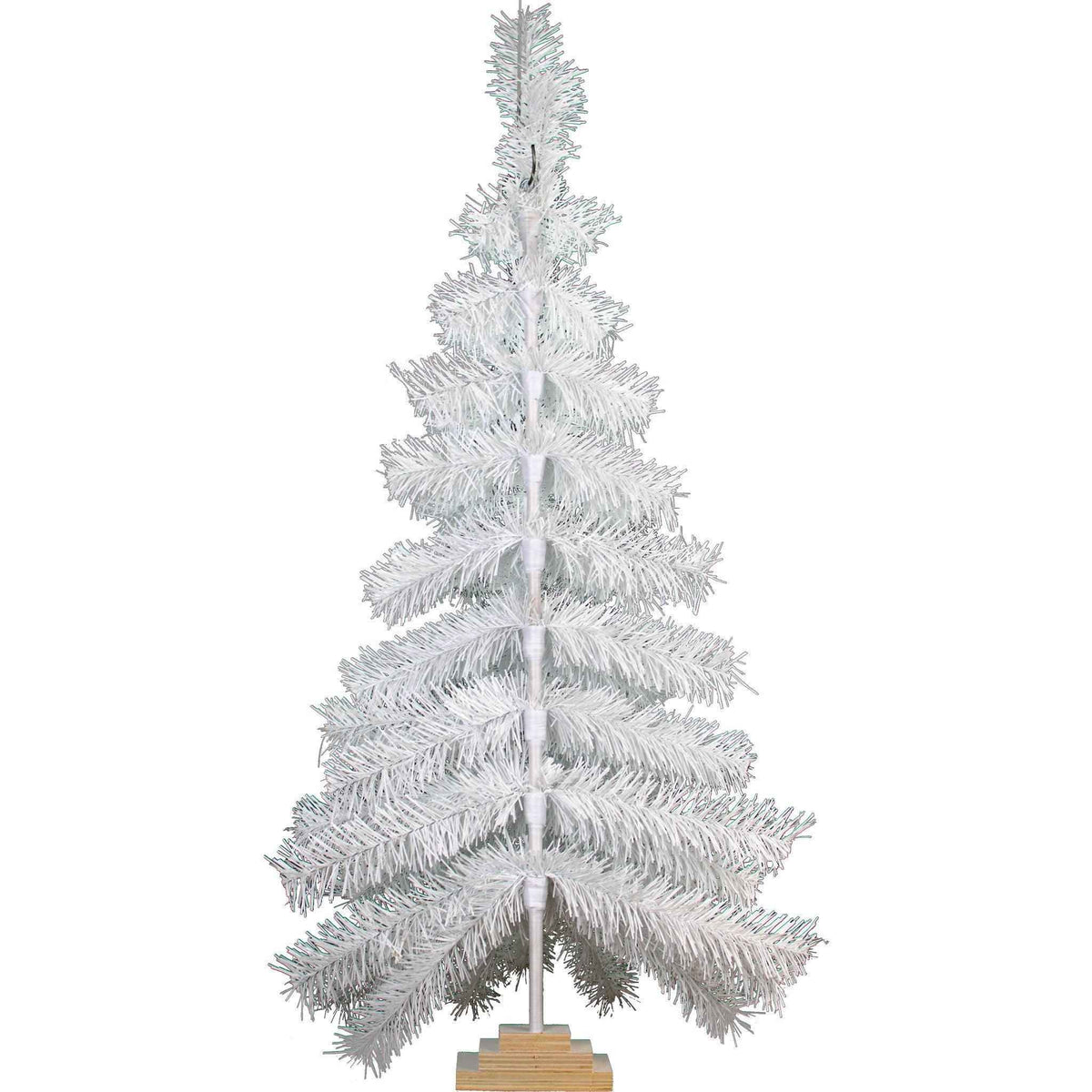 White Wall Hanging Christmas Tree - Lee Display