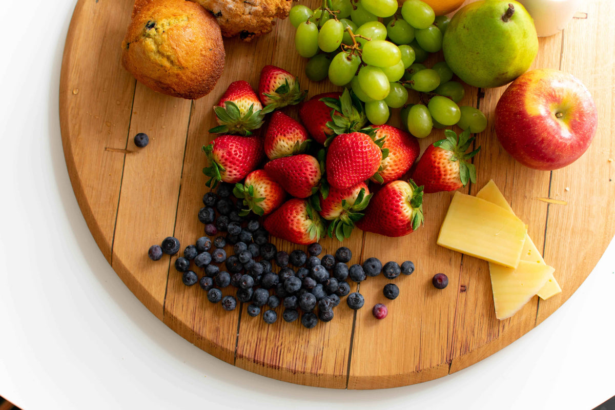 Wine Barrel Cutting Board - Lee Display