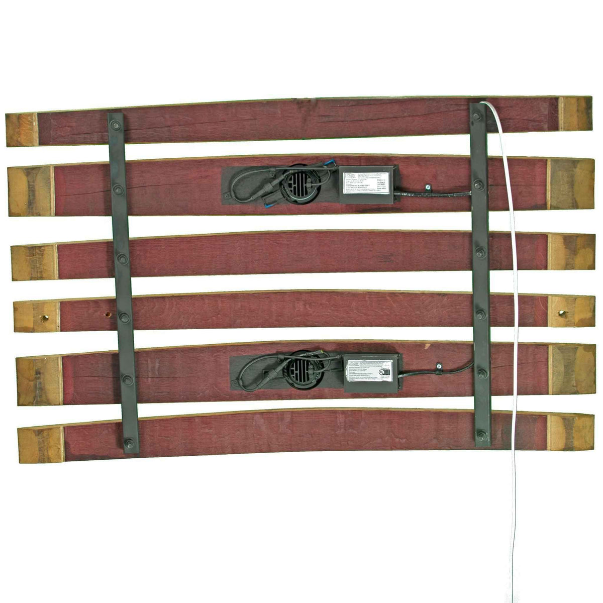 Wine Barrel Stave Chandelier - Lee Display