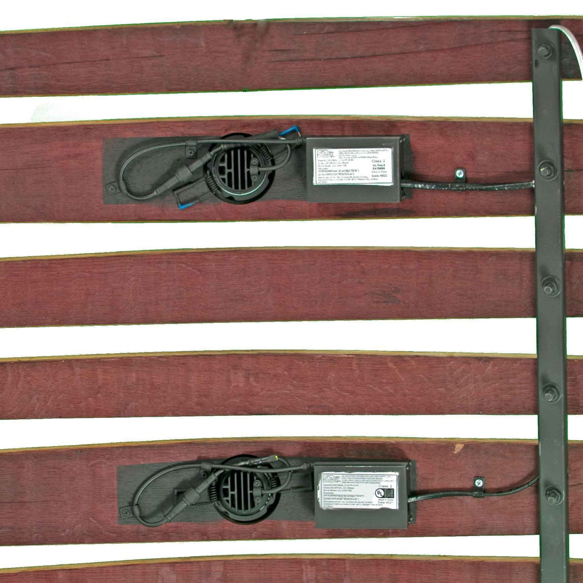 Wine Barrel Stave Chandelier - Lee Display