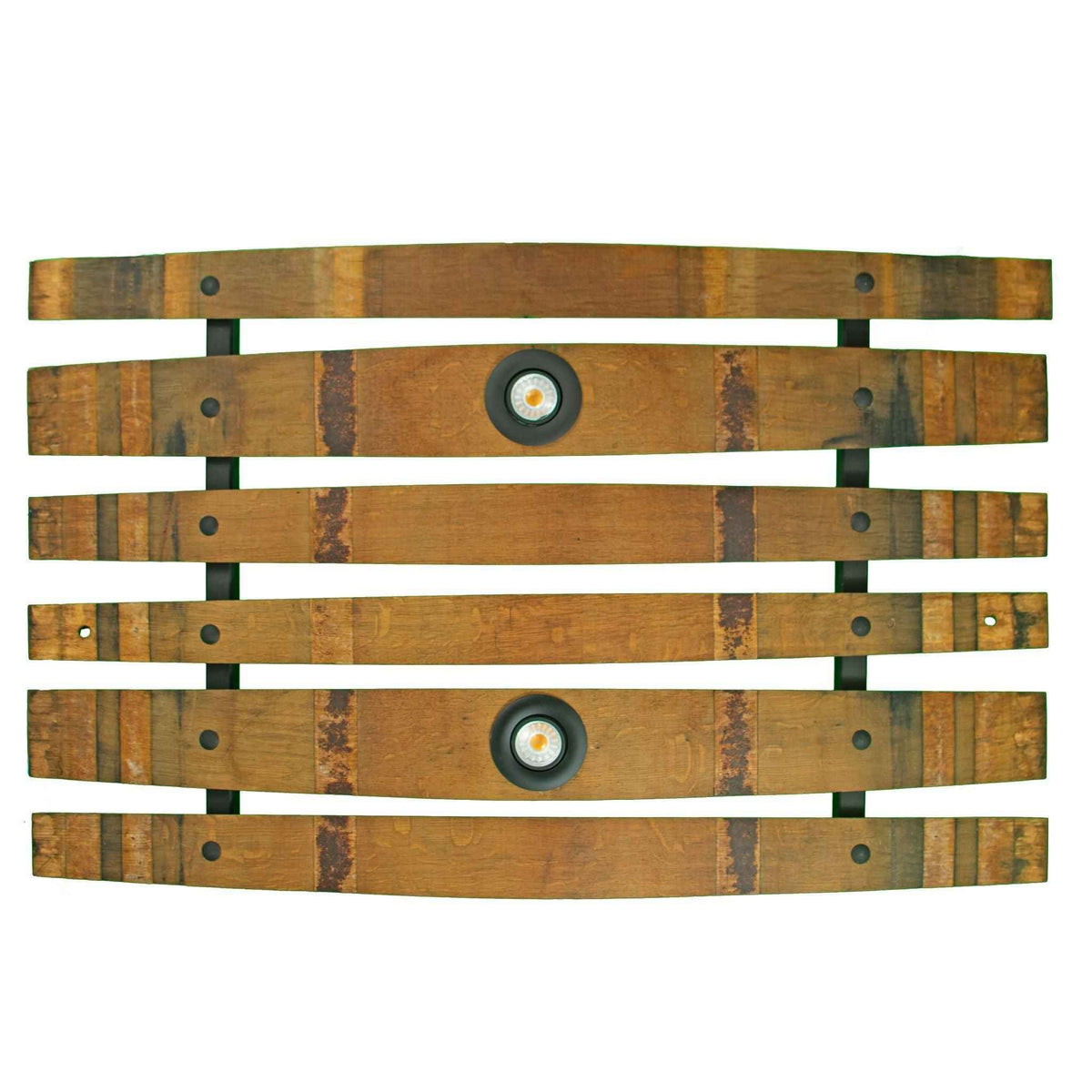 Wine Barrel Stave Chandelier - Lee Display