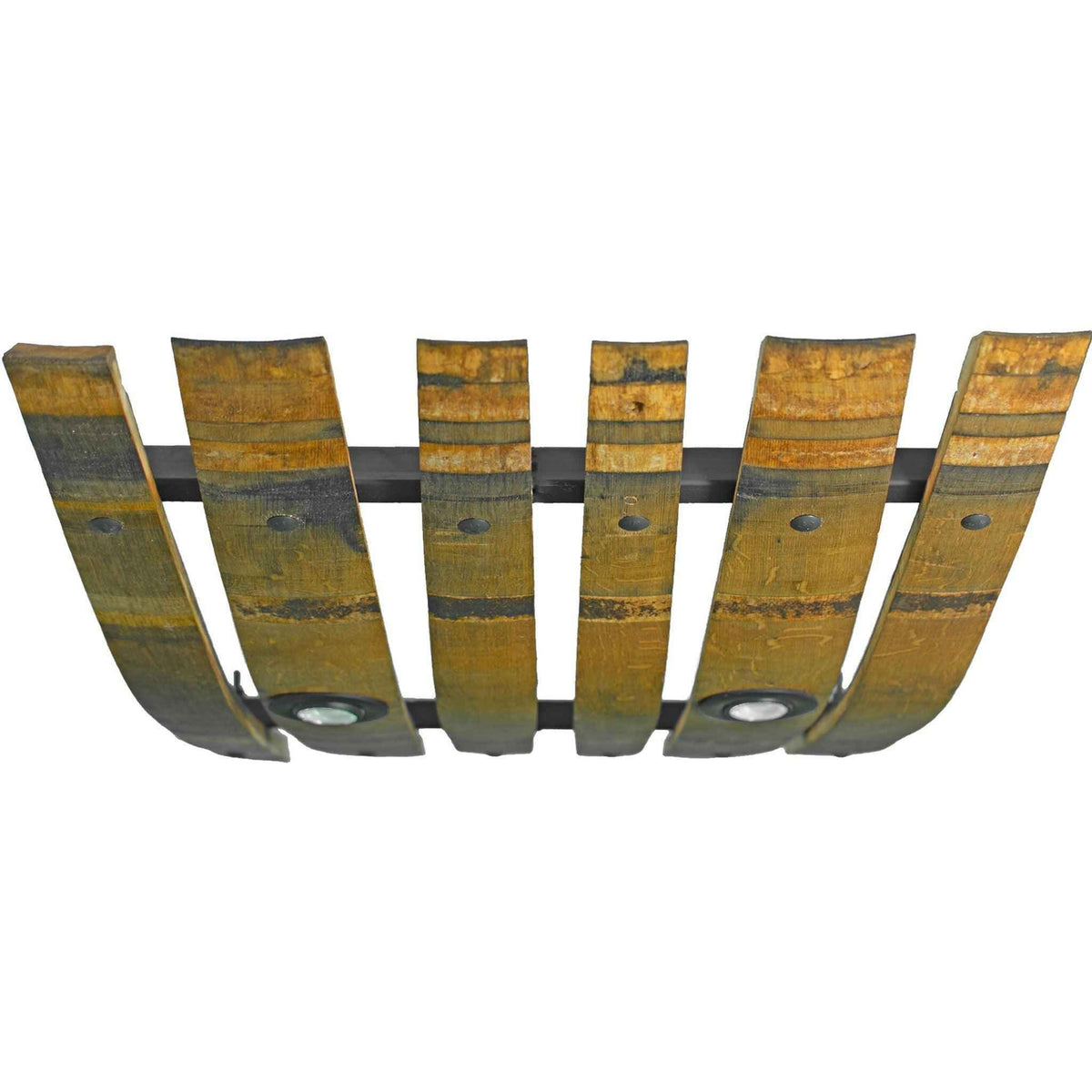 Wine Barrel Stave Chandelier - Lee Display