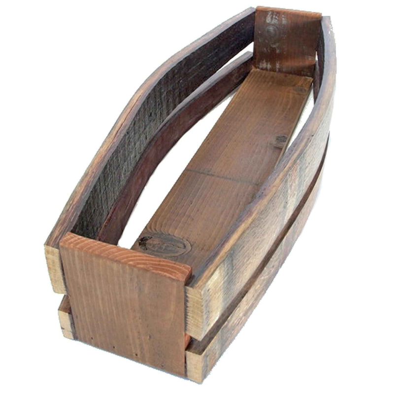 Wine Barrel Stave Planters Box - Lee Display