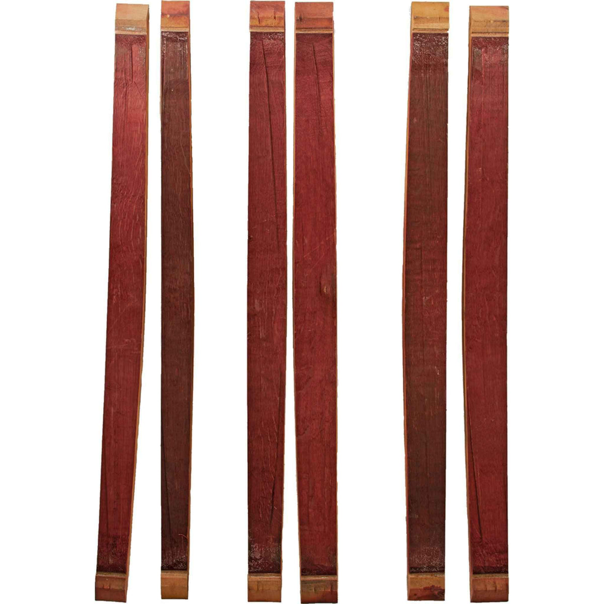 Wine Barrel Staves - Raw Wood - Lee Display