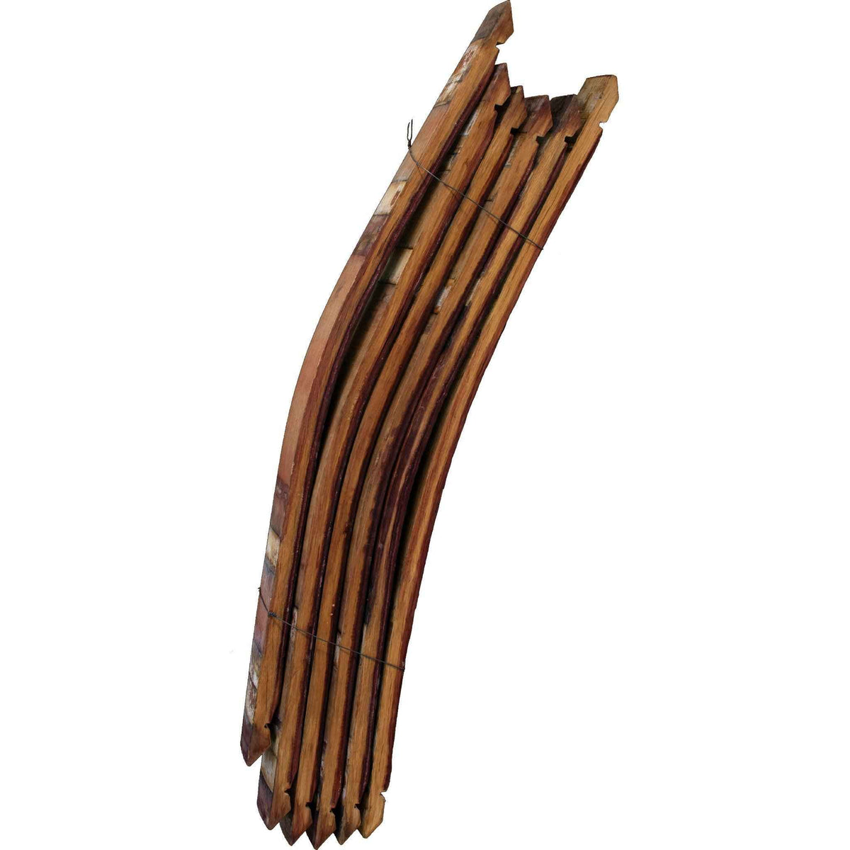 Wine Barrel Staves - Raw Wood - Lee Display