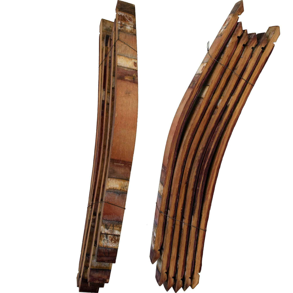 Wine Barrel Staves - Raw Wood - Lee Display