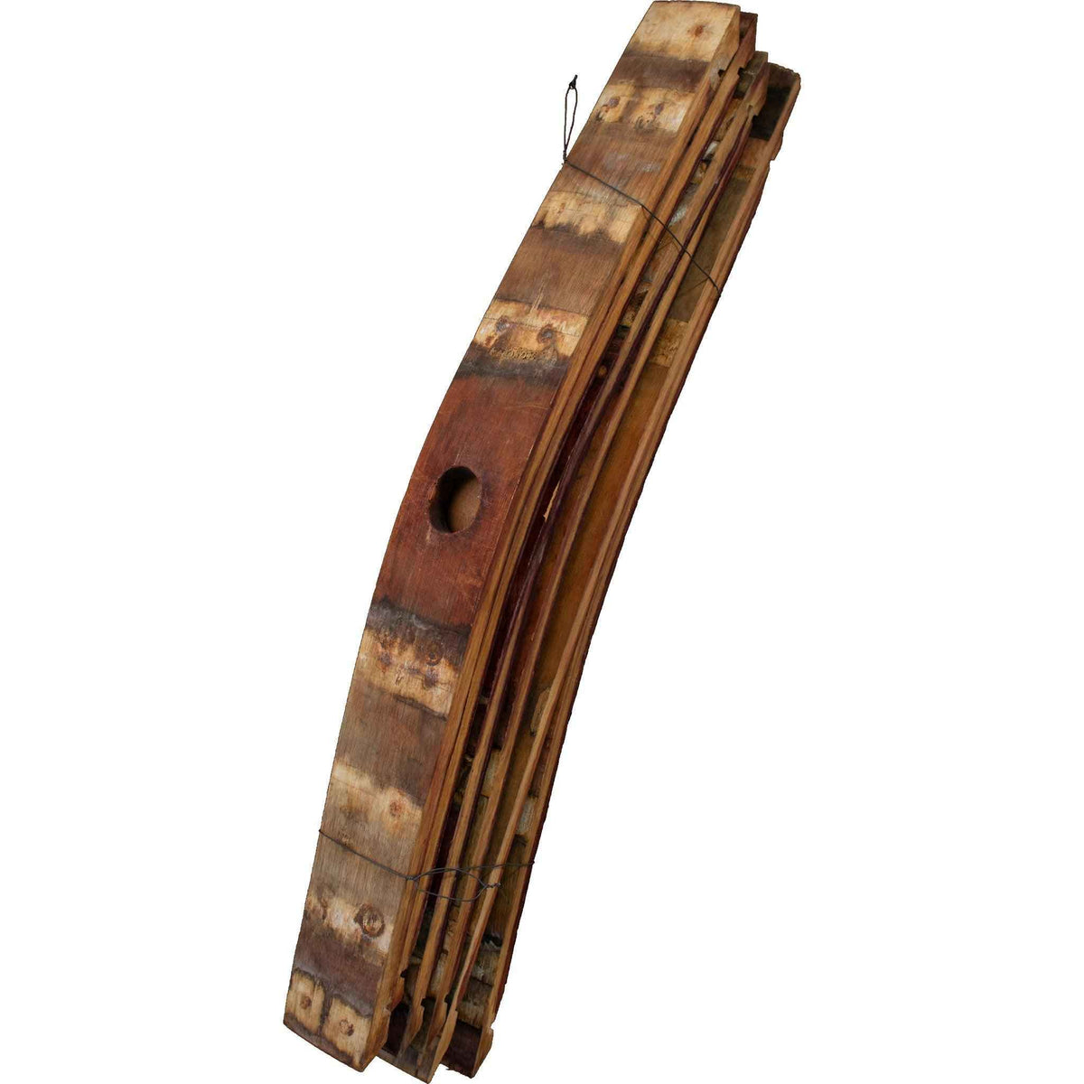Wine Barrel Staves - Raw Wood - Lee Display