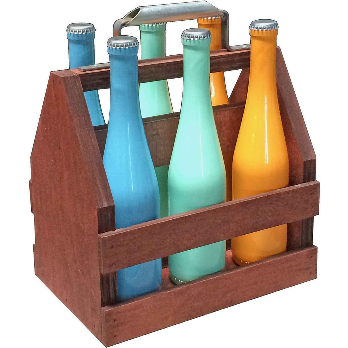 Wooden Wine Bottle Caddie Rack - Lee Display