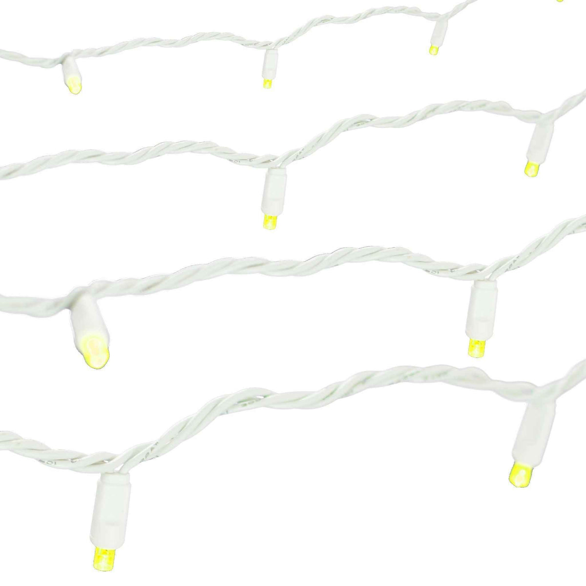 Yellow LED 5MM Christmas Lights - Lee Display