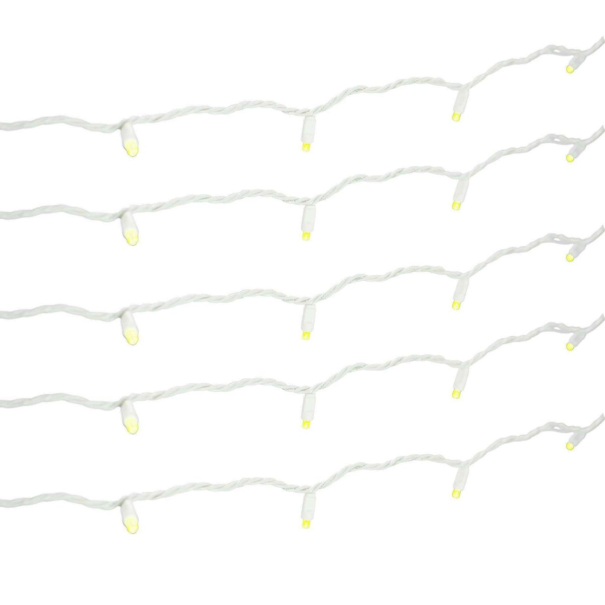 Yellow LED 5MM Christmas Lights - Lee Display