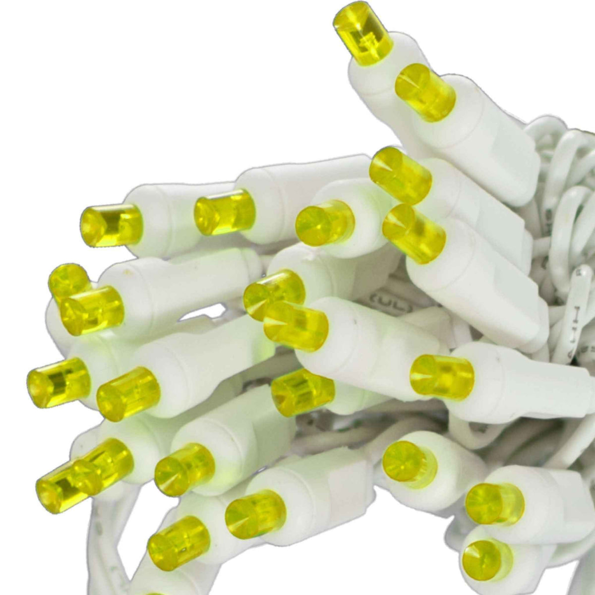 Yellow LED 5MM Christmas Lights - Lee Display