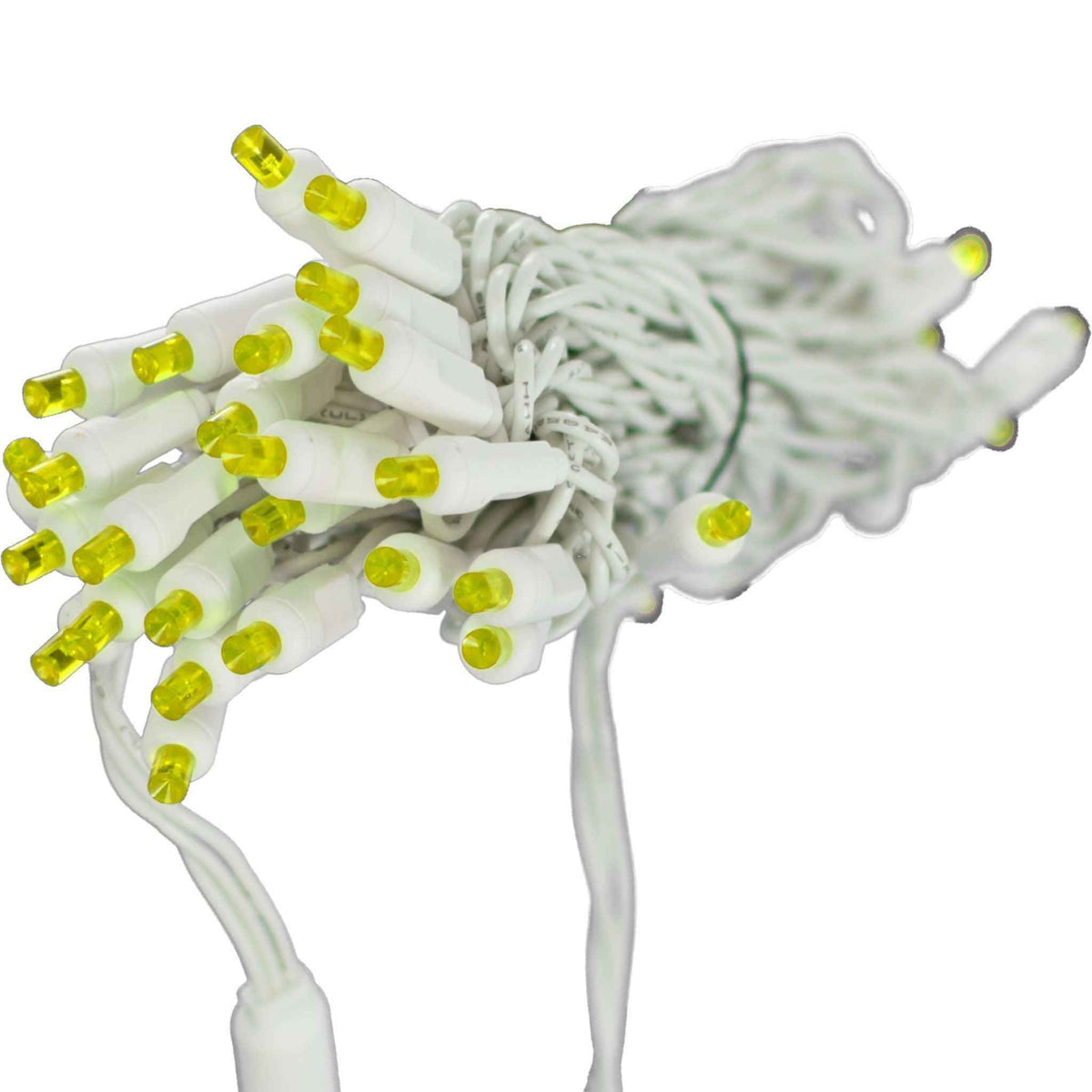 Yellow LED 5MM Christmas Lights - Lee Display