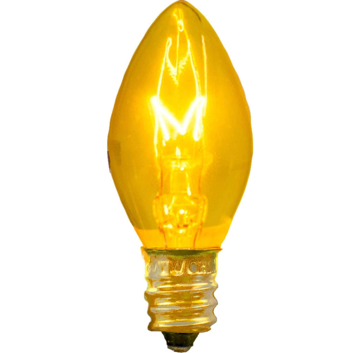 Yellow Light Bulbs - Lee Display
