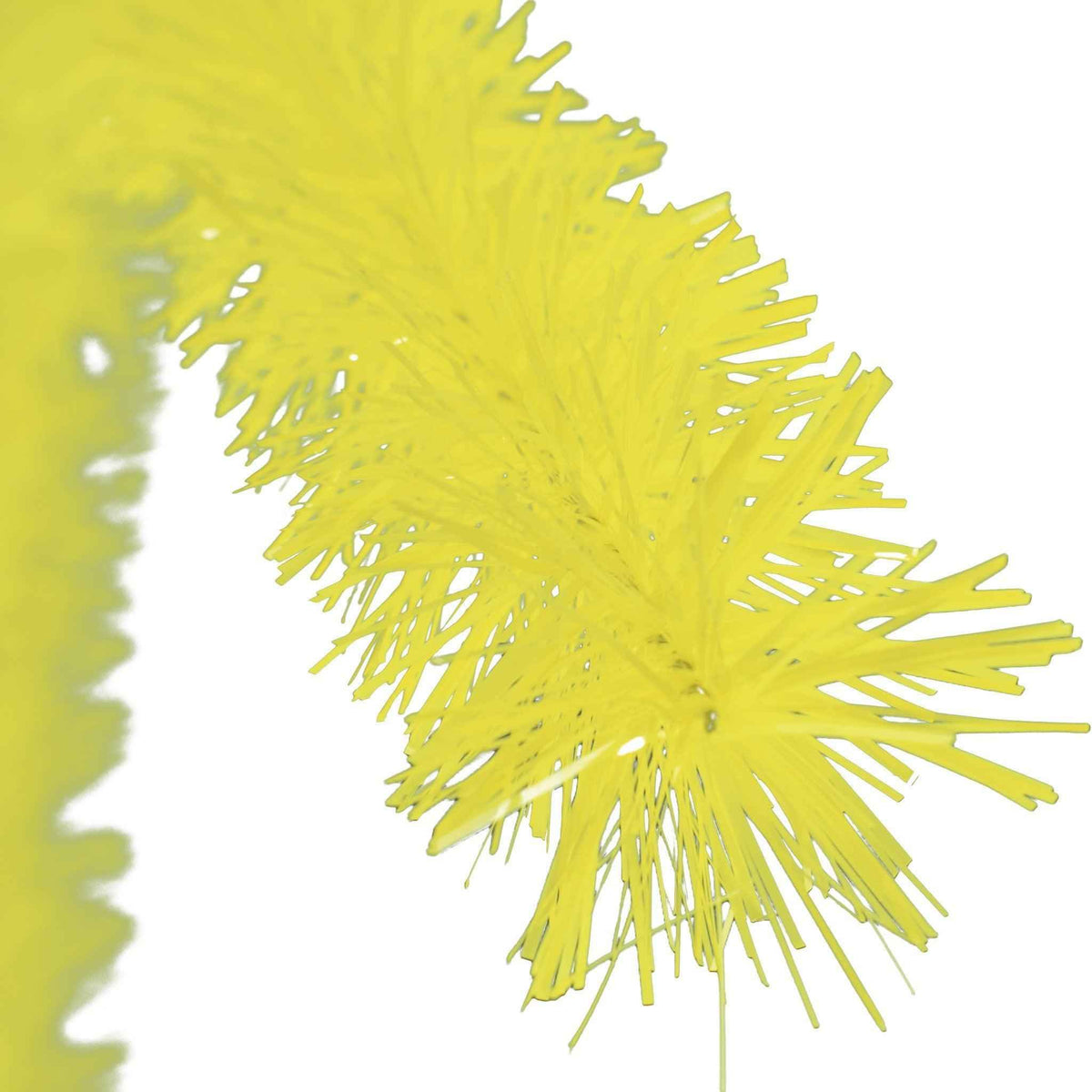Yellow Tinsel Garland - Lee Display